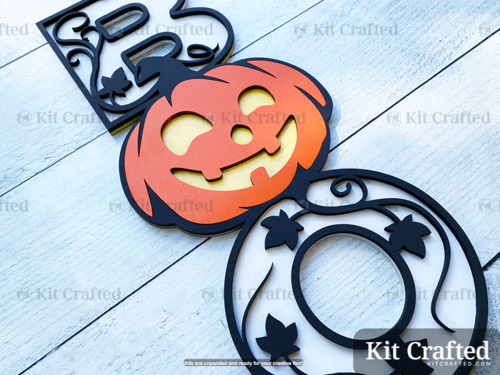 Jack o Lantern - Halloween Boo Sign