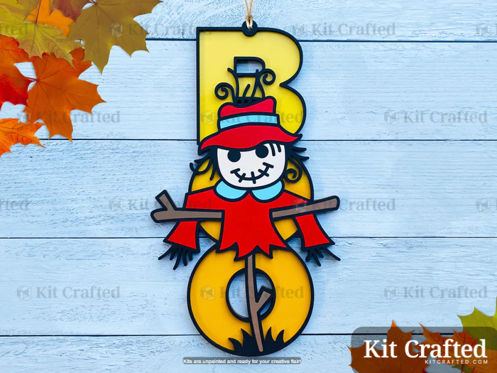 Scarecrow - Halloween Boo Sign