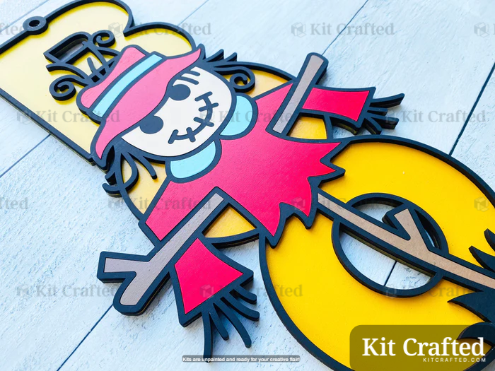 Scarecrow - Halloween Boo Sign