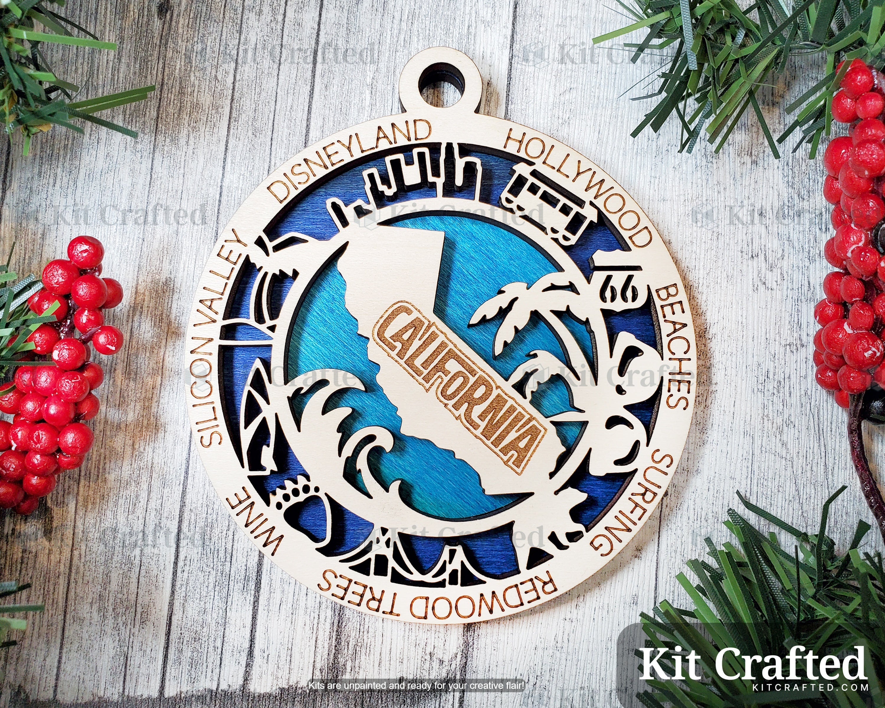 California State Ornament