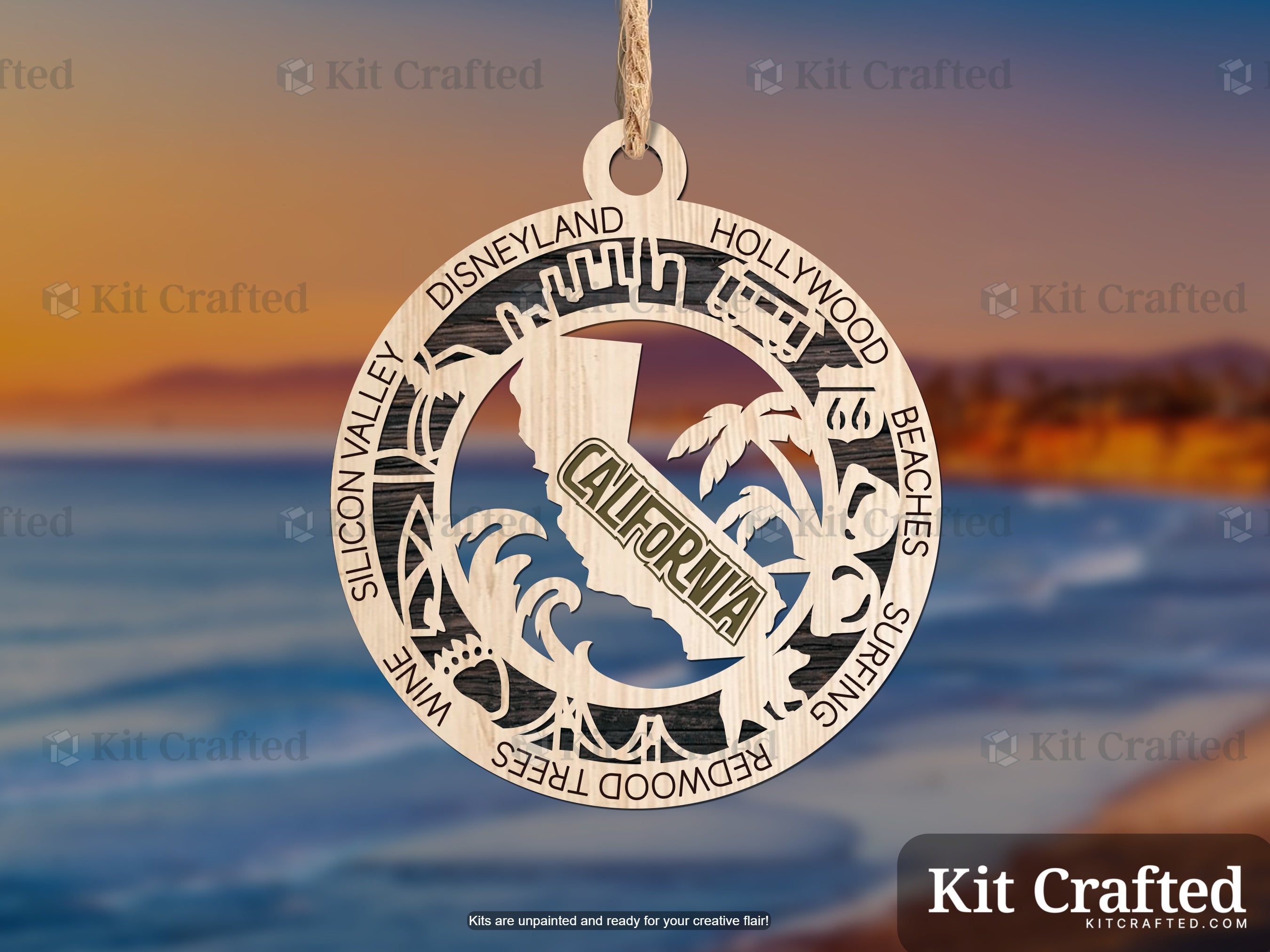 California State Ornament