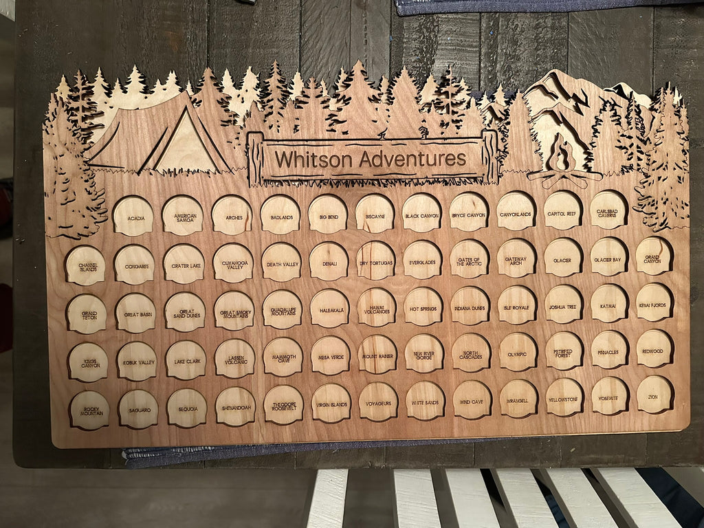 National Park Map - Token Tracker