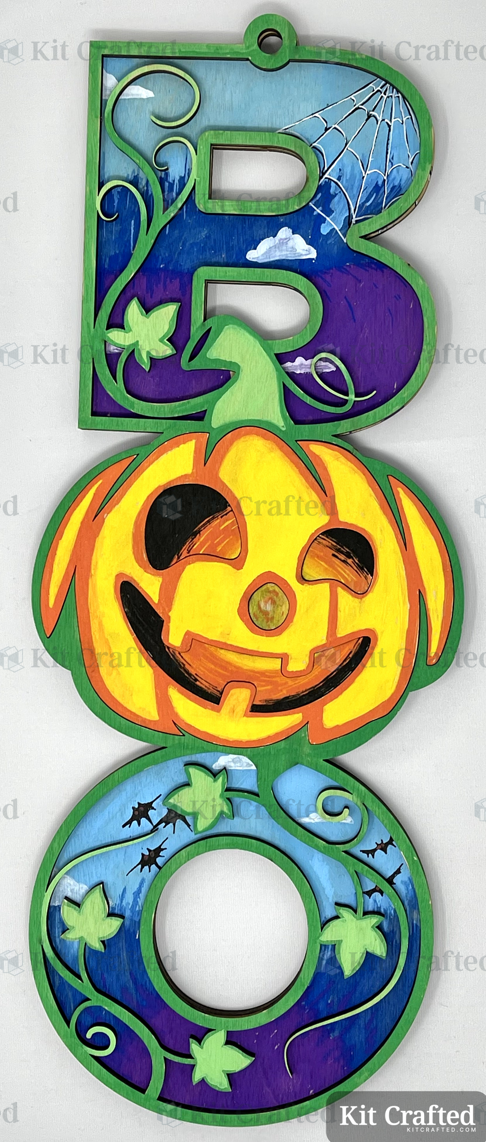 Jack o Lantern - Halloween Boo Sign