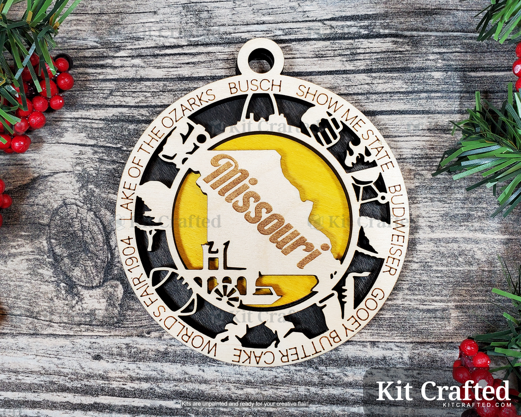 Missouri State Ornament
