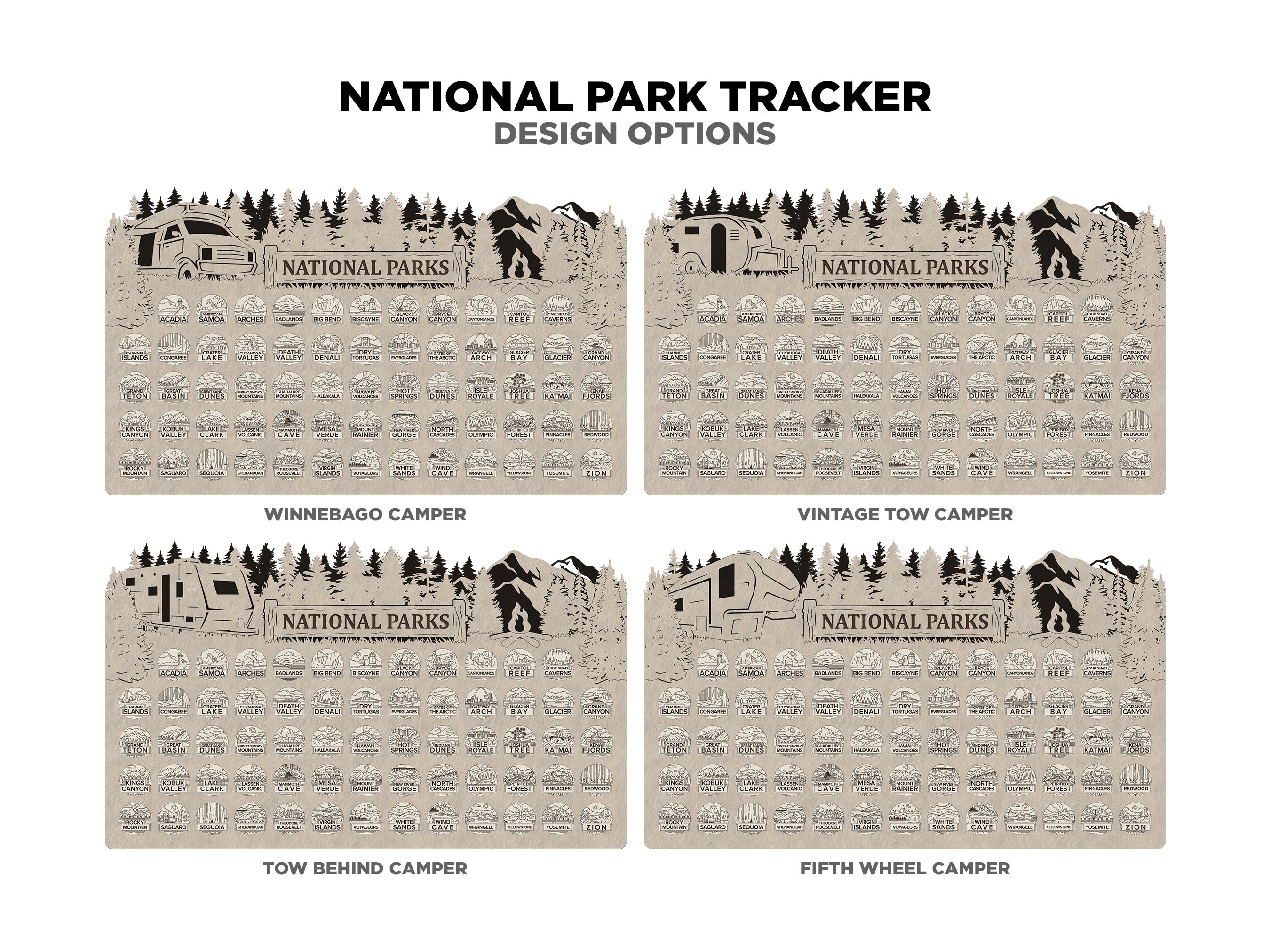 National Park Map - Token Tracker
