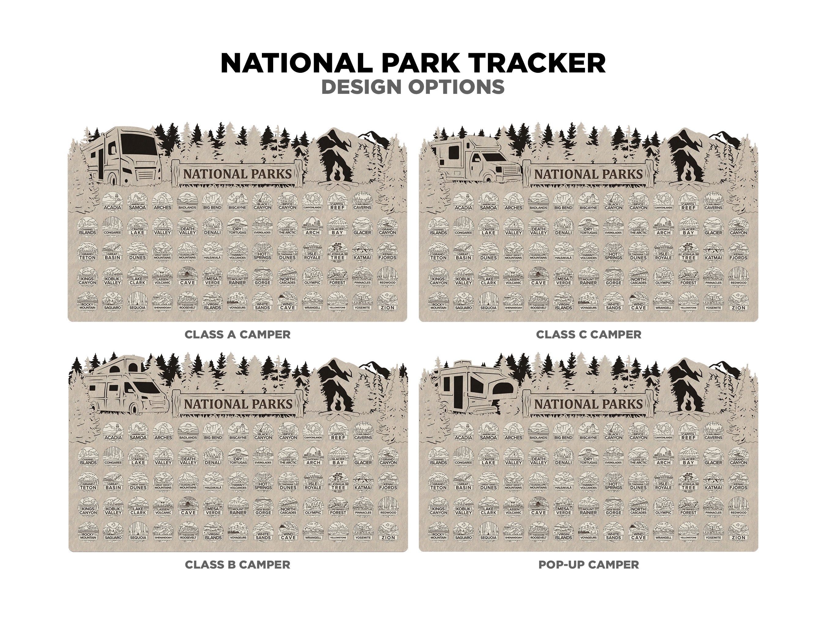 National Park Map - Token Tracker