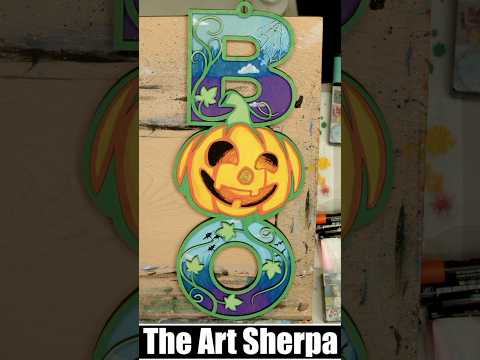 Jack o Lantern - Halloween Boo Sign